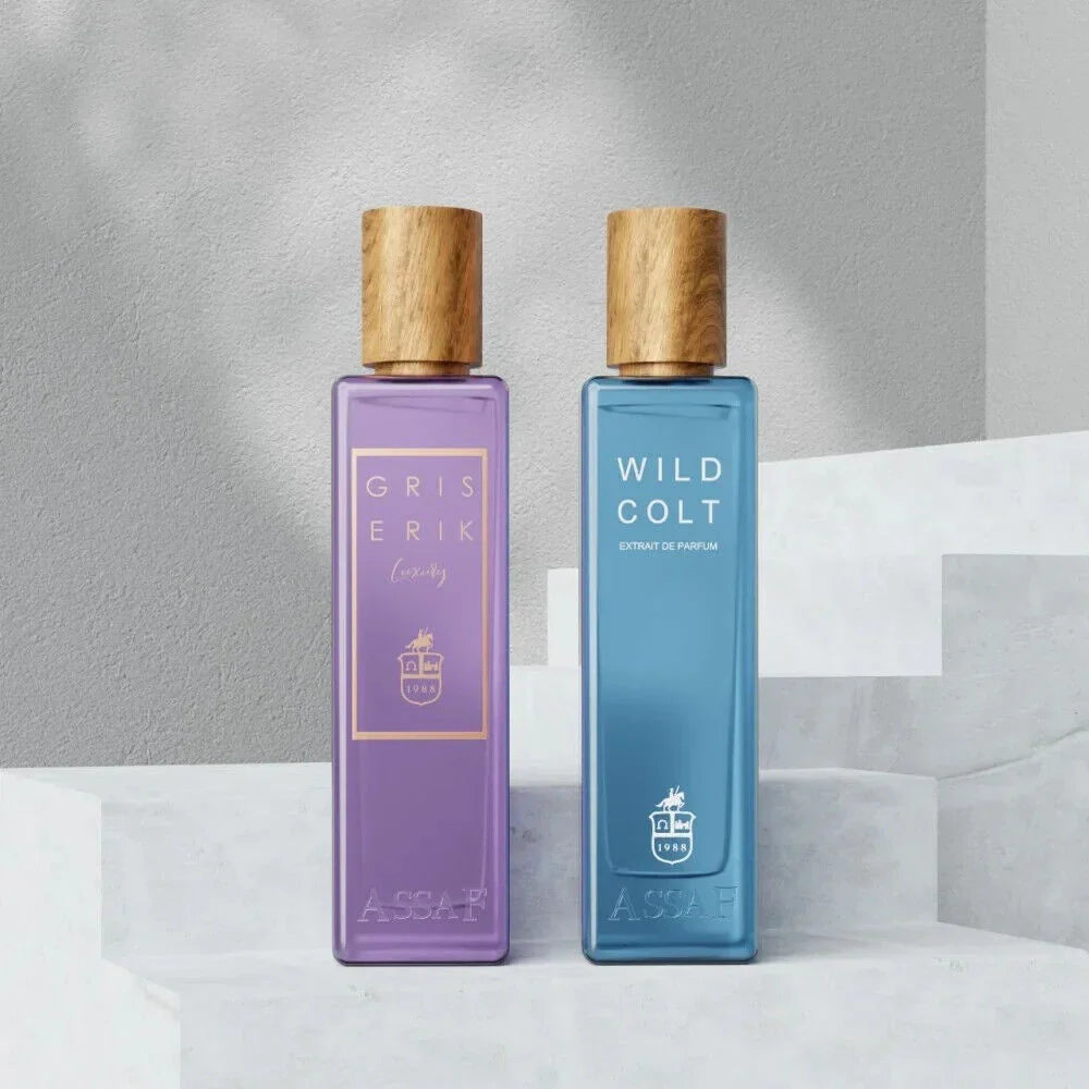 مجموعة Miss Sakura + Wild Colt Eau de Parfum - مجموعة هدايا العطور الفاخرة للرجال والنساء.