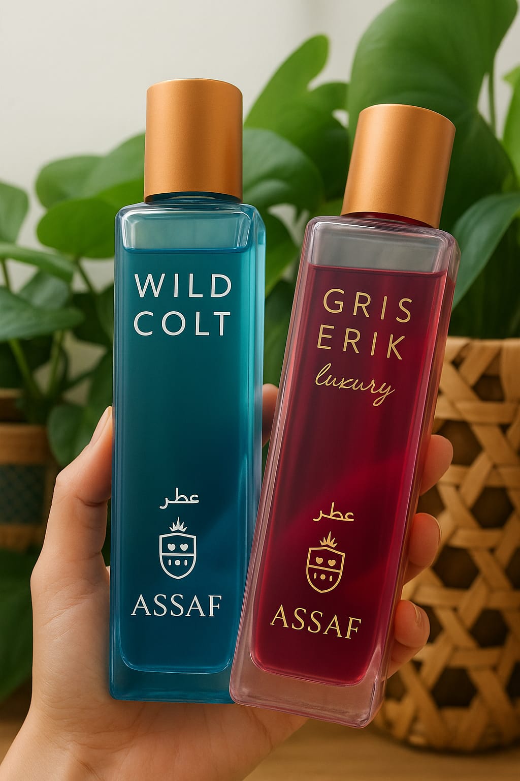 مجموعة Miss Sakura + Wild Colt Eau de Parfum - مجموعة هدايا العطور الفاخرة للرجال والنساء.